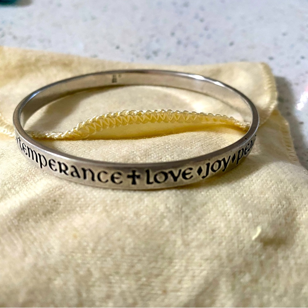 James Avery Fruit of the Spirit Retired Bangle